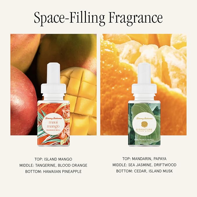 Pura 5 Brand Set - Tommy Bahama Maui Mango and Signature Island Blend