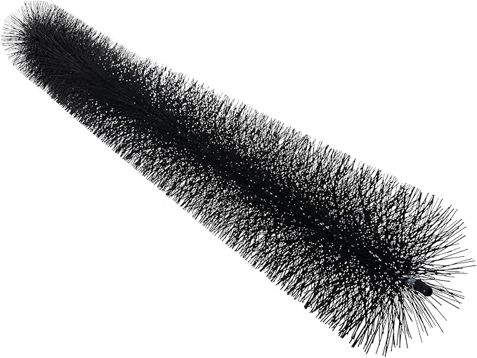 VEVOR Gutter Brush, 4.33 inch Diameter 15 Feet Total Length Gutter Cleaning Tools, Ground-Level Brush Leaf Guard for 5 Inch Gutters, Easily Clear Roof Leaves and Debris, 5 Pack