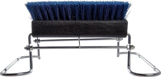 SPARTA 4042414 Spectrum Plastic Shoe Brush, Boot Brush, Shoe Polish Brush With Non-Absorbent For Cleaning, 16.5 X 14.75 X 7 Inches, Blue