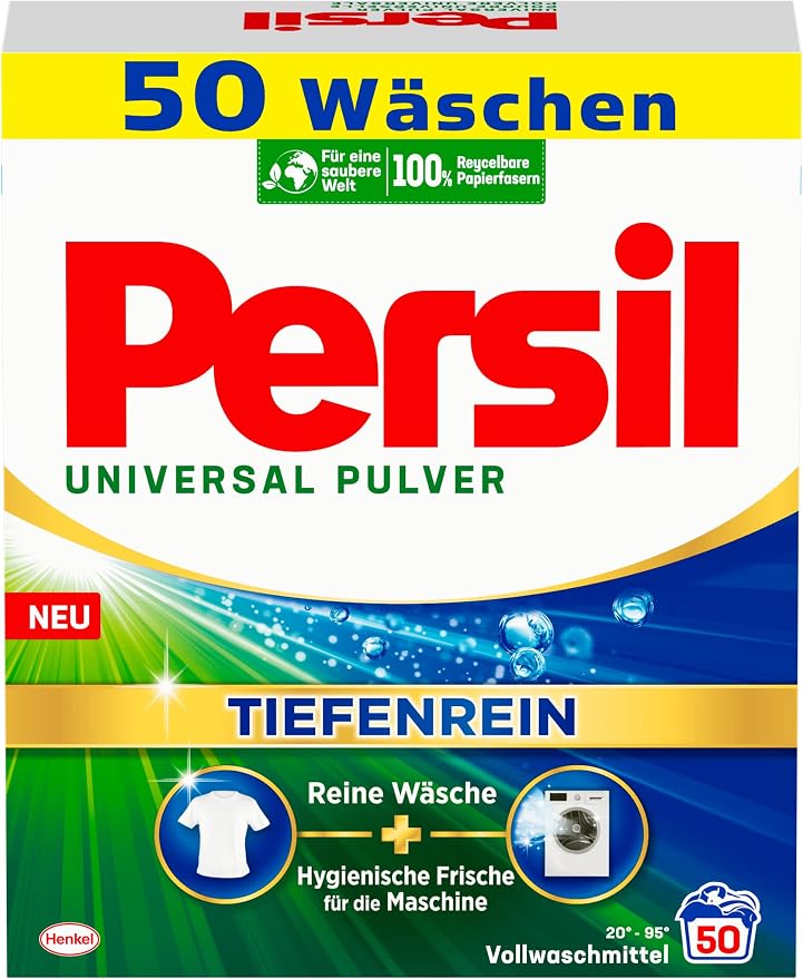 Persil Universal Detergent Powder | Deep Clean (50 Loads | 3.0 Kg)