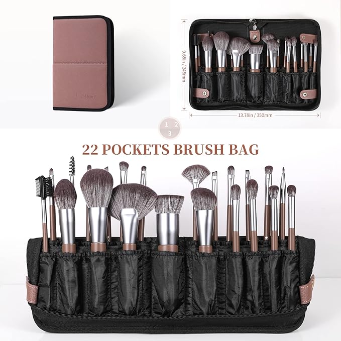 DUcare Makeup Brushes +Makeup Brush Cleaner