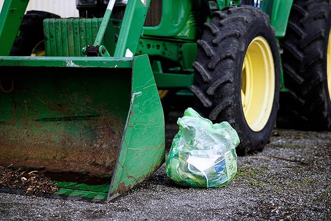 Reli. Compostable 16-25 Gallon Trash Bags | 100 Count Bulk | ASTM D6400 | Green | Eco-Friendly | For Compost