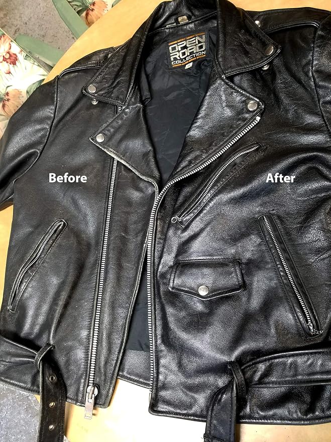 Skidmore's Biker Edition Leather Cream | All Natural Formula Cleans, Conditions, and Protects your Motorcycle | Made in USA