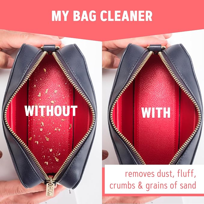 Sauberkugel - The Clean Ball - The clever way of cleaning purses, bags, backpacks and school bags (Blue)