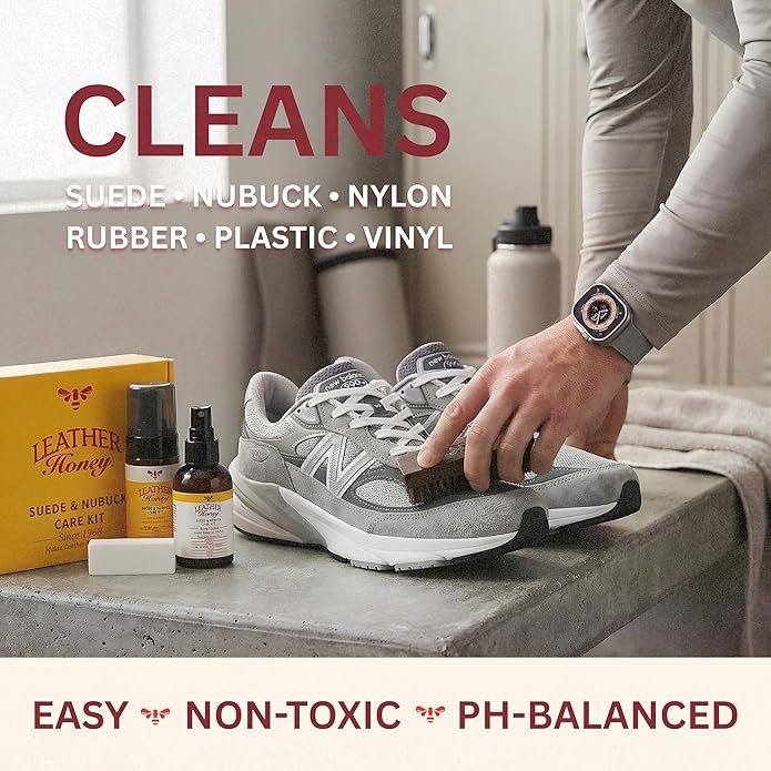 Leather Honey Suede & Nubuck Cleaner and Care Kit