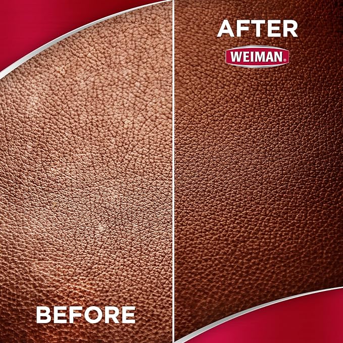 Weiman Leather Wipes - 3 Pack - Clean, Condition, Ultra Violet Protection Help Prevent Cracking or Fading of Leather Furniture, Car Seats and Interior, Shoes