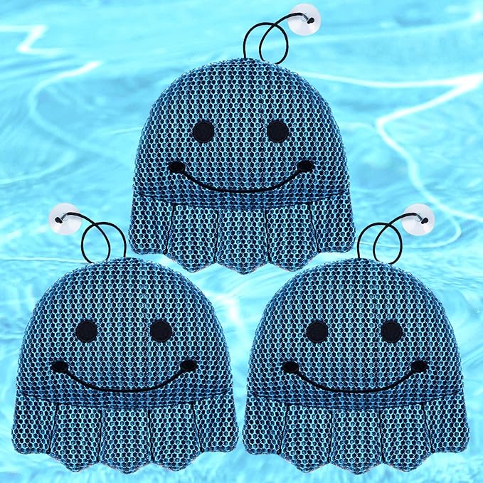 Hot Tub Scum Absorber, Hot Tub Accessories, Spa & Pool Scum Eliminating Balls,Hot Tub Scum Sponge for Hot Tub Oil Absorbing Sponge for Hot Tub Skimmer, Hot Tub Sponge Scum Remover (Octopus)