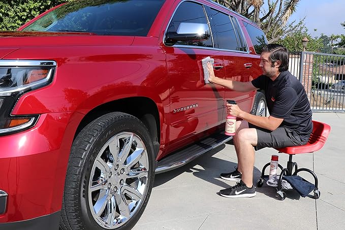 GOLDEN SHINE Quick Shine Instant Detail Spray, 32 Ounce Bottle Cleans and Shines Your Vehicle 10032