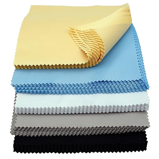 AAwipes Lead Test Kit 80 pcs + AAwipes Eyeglasses Cleaning Microfiber Cloths Bulk (5.5"x5.5", 5 Colors, 100 pcs