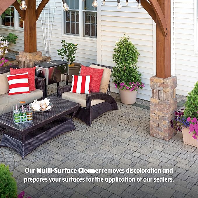 Seal-Once Premium Multi-Surface Cleaner Concentrate, Cleans & Enhances a Wide Range of Applications from Wood, Concrete, Outdoor Fabrics, Docks and Piers, Cleans up to 2,400 Sq. Ft. (2 lb.)