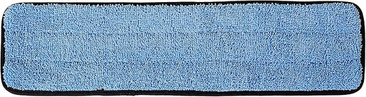 Real Clean 18 inch Microfiber Wet/Dust Mop Refill Pads for Flat Microfiber Mop Frames