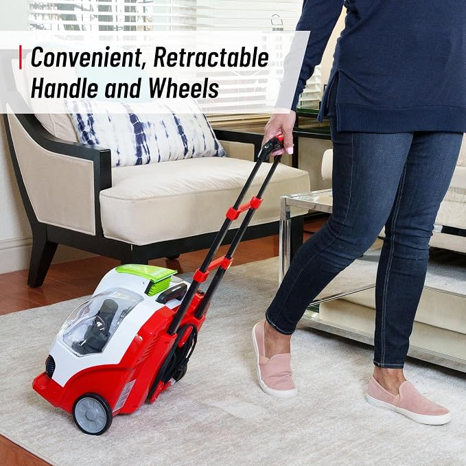 Rug Doctor Pet Portable Spot Cleaner, 2X Suction Power, Lightweight Pet Carpet Cleaner Machine, Pro-Grade Power Removes Stains & Odors from Rugs, Carpets And Upholstery
