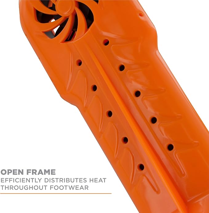DryGuy Travel Dry DX Boot Dryer and Shoe Dryer, Orange & Black (Pack of 6)