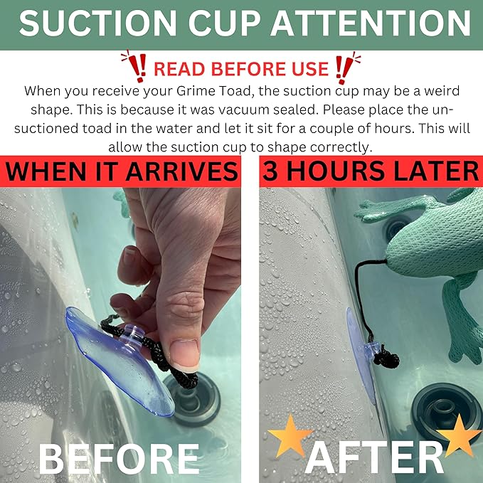 Hot Tub Scum Absorber - Scum Balls for Spas Hot Tub - Scum Absorber for Spa Hot Tub Ball - Scumbug - Grime Toad - Effective Scum Removal Solution