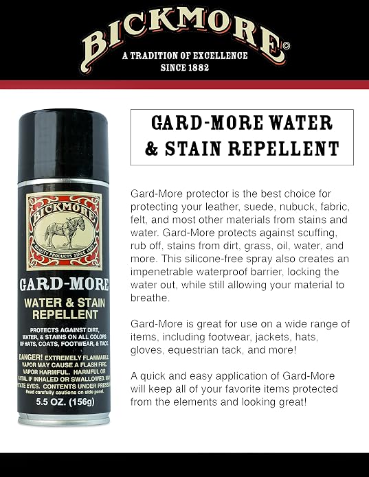 Bickmore Leather Care Kit | Saddle Soap, Bick 1 Leather Cleaner, Bick 4 Conditioner, and Gard-More Protector