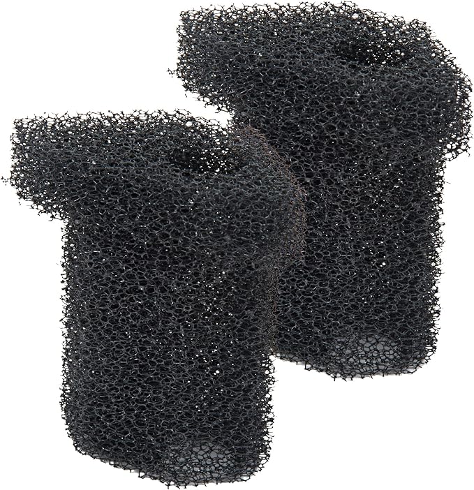 Penn Plax Cascade 400 Submersible Aquarium Filter Cleans Up to 20 Gallon Fish Tank With Physical, Chemical, and Biological Filtration, CIF2