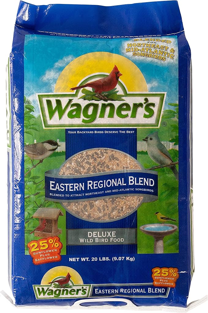 Wagner's 62004 Eastern Regional Wild Bird Food, 20-Pound Bag & Georgia-Pacific Blue Select Multifold Premium 2-Ply Paper Towels by GP PRO