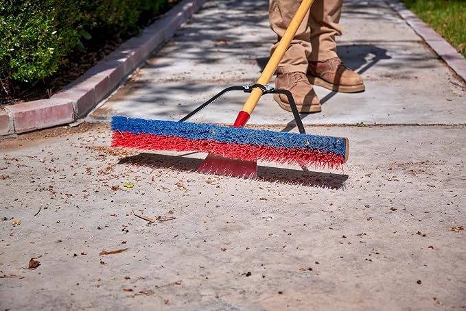 Corona BM 61002 Push Broom, 2 Bristles, 24-Inch Wide
