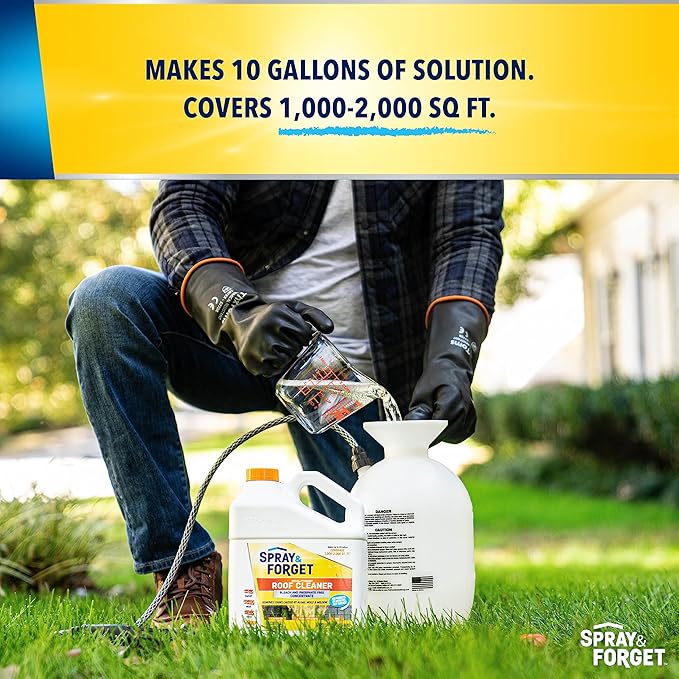 Spray & Forget 1-Gallon Concentrated Roof Cleaner