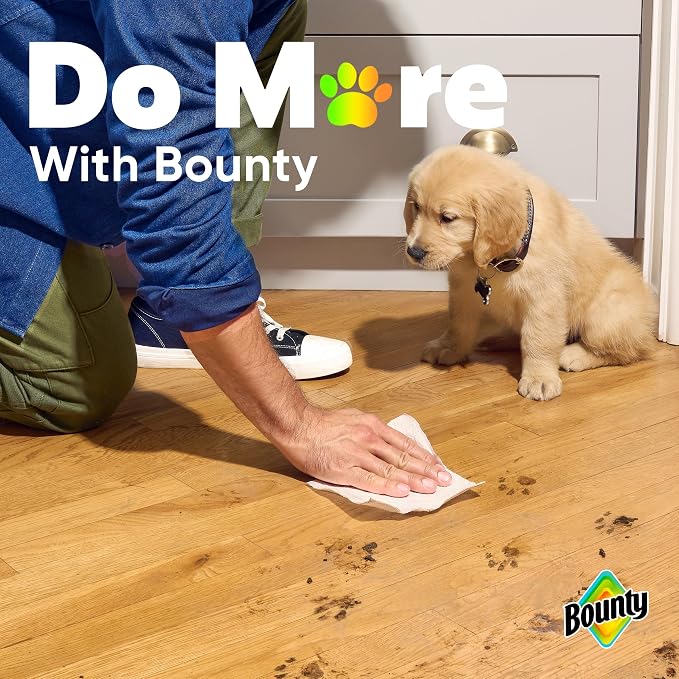 Bounty Select-A-Size Paper Towels, White, 6 Mega Rolls = 24 Regular Rolls