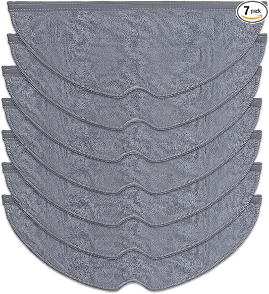 (7 Pack) S8 Pro Ultra Mop Pads Refills Compatible with Roborock S8 Pro Ultra Robot Vacuum, VibraRise Mop Pad with Dual Sonic Vibrations Modules, Mop Cloth with Edge Mop Pads