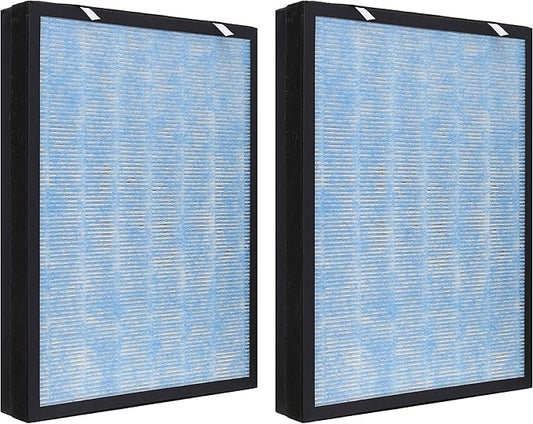 HSP002 Replacement Filter, 2 Pack Compatible with HSP002 Smart True HEPA Air Purifier 2.0