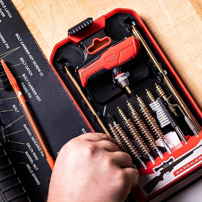 Birchwood Casey Gun Cleaning Kits for Range Bag and Easy Firearm Maintenance