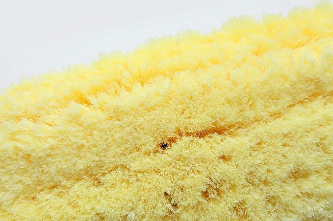 60" Car Wash Brush with Long Handle, Yellow | Soft Bristle, Extendable Handle, For Car SUV Truck Caravan Boat, Solar Panel House Siding, Sweep Snow