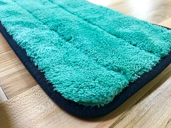 20"x6" Cut Pile Microfiber Sweat Mop Pads (1)
