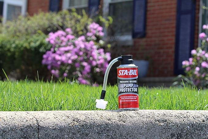 STA-BIL Pump Protector - Protects Pressure Washer Pumps and Other Internal Components During Storage, Next Gen Anti-Freeze and Lubricant Formula, 4oz (22007)