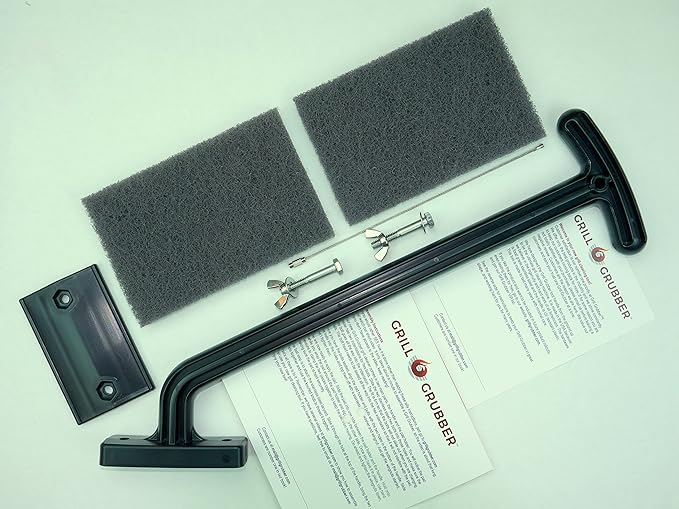 BBQ Cleaning Brush Safe for People, Bristle-Free - NO Bristles That can Stick to Your Food, Made in USA!