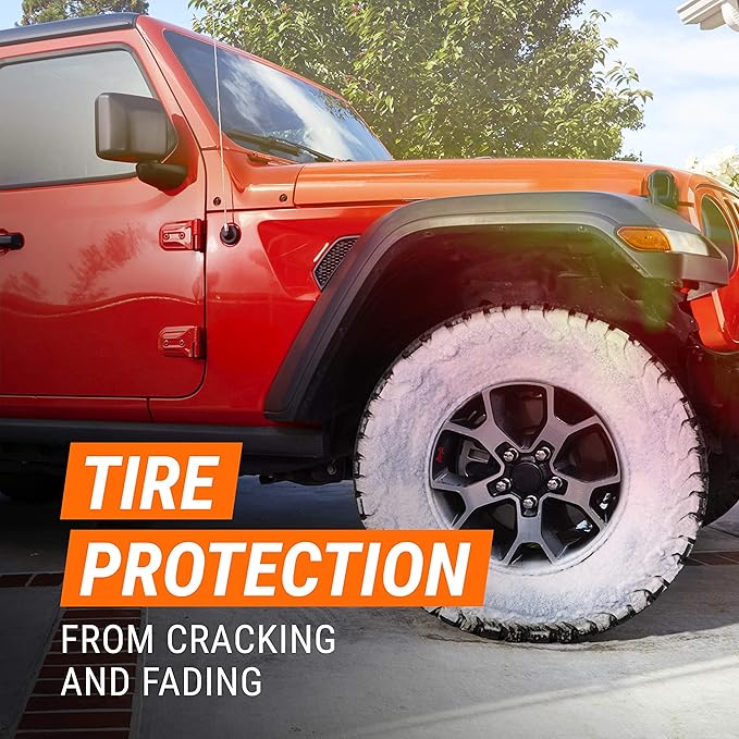 Armor All Tire Foam Ultra Shine, 18-Fluid Ounce Cans (Pack of 6)