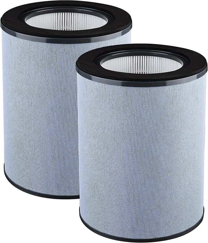 K 360° True HEPA Replacement Filter Compatible with GermGuardian Air Purifier AC9400W and AC9600W, Compare to Part # FLT9400, H13 Filter and Activated Carbon