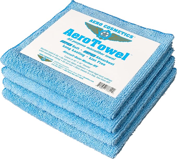 Tire Soap Degreaser, Rubber Care Tire Dressing 32oz and Microfiber Towels 4 Pack