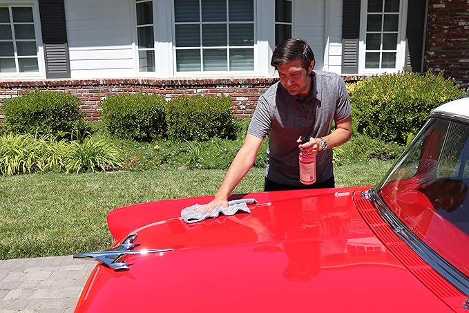GOLDEN SHINE Quick Shine Instant Detail Spray, 32 Ounce Bottle Cleans and Shines Your Vehicle 10032
