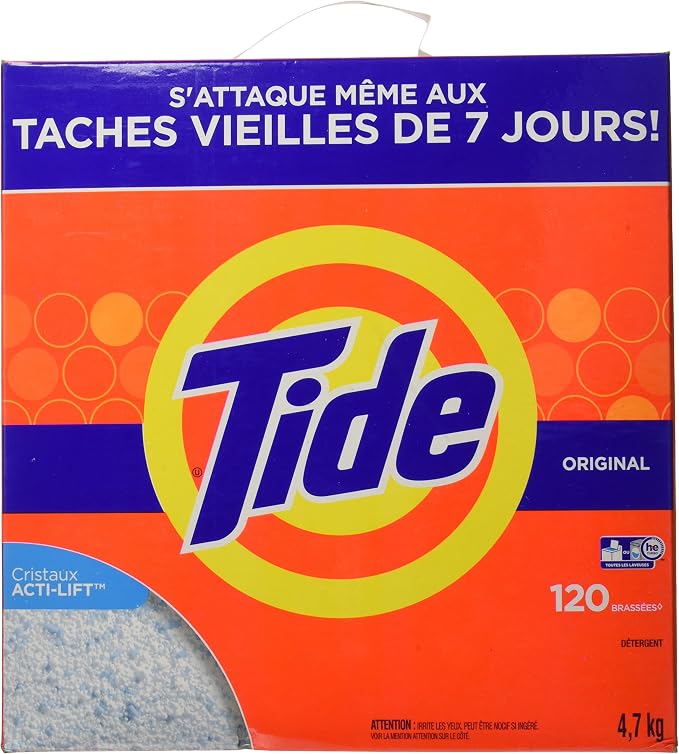 Tide Ultra Original Scent Powder, 120 Loads, 169-Ounce