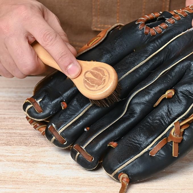 Rhino Wax Baseball Glove Care & Maintenance Kit with Oil & Conditioner | Maintain baseball gloves with premium oil and conditioner that preserve glove quality, flexibility and extend glove life.