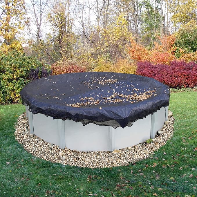 Blue Wave 15-ft Round Leaf Net Above Ground Pool Cover