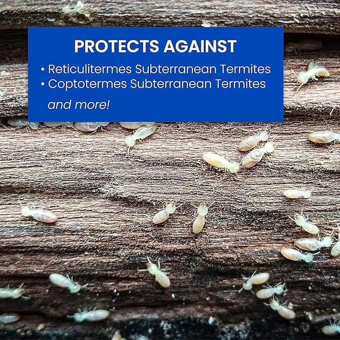 NATRIA Codling Moth Pheromone Trap, Ready-to-Use, (1-Pack) with BioAdvanced Termite Killer Granules for Insects, Granules, 9 lb