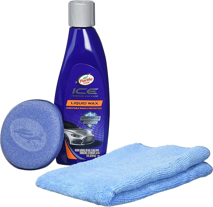 Turtle Wax T-468R ICE Liquid Wax - 14 oz., White