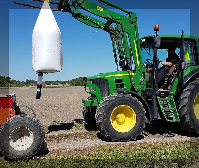 Raimo Big Bag Dispenser, 3 x Valve Pack for Bulk Bags, FIBC unloading | FIBC Bulk Bag Unloader