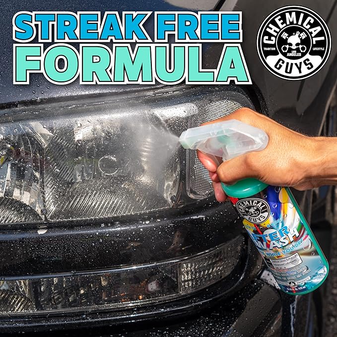 Chemical Guys CWS_801_16 After Wash Sprayable Gloss Boosting Car Wash Drying Aid (Helps Reduce Water Spots), 16 fl. Oz (Pack of 2)