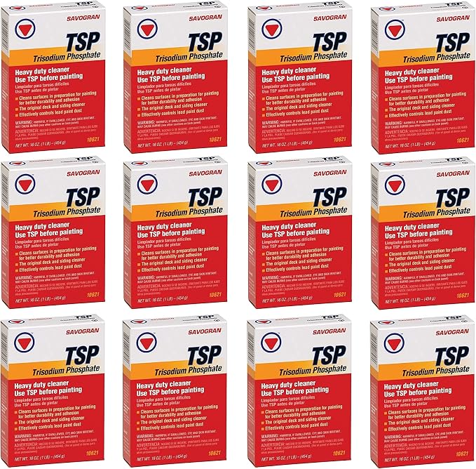 Savogran 10621 Trisodium Phosphate (TSP) 1LB (16oz) (Pack of 12)