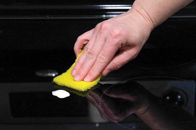 Cerama Bryte Cook Top Cleaner 18 oz 2-Pack & 3 Scraper Pad Pack