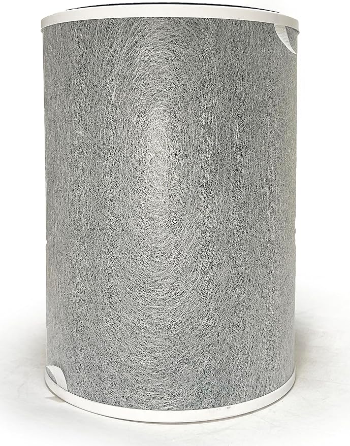 Nispira 2-Pack HP201 HP202 HC501 Filter Replacement For Shark NanoSeal Air Purifier MAX HP200 Series HC502 Size 8.68" x 8.68" x 12.1"