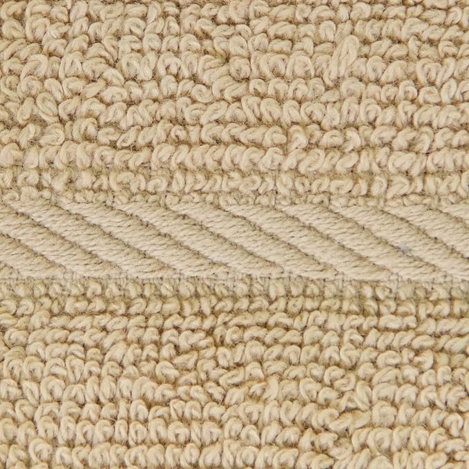 All-Clad Premium Solid Dish Cloth Set: Highly Absorbent, Super Soft - 100% Turkish Cotton Terry Looped, 13"x14" Dish Towels for Cleaning & Drying Dishes, Pan, Glassware, or Counter, 6-Pack, Cappuccino