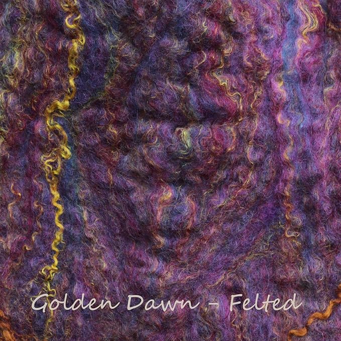 Merino and Rayon Derived from Bamboo Fiber Blend. Super Soft Combed Top Roving for Hand Spinning, Needle Felting, Wet Felting, soap Making and Dryer Balls. Golden Dawn