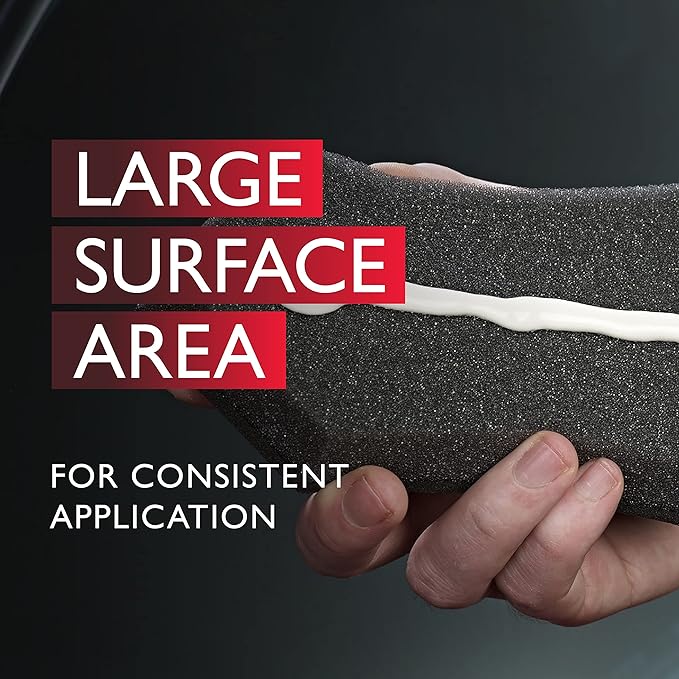 Autoglym Perfect Polish Applicator - Specially Designed Car Polish Applicator Pads with Point and Straight Edges for Precise Application, Pack of 2