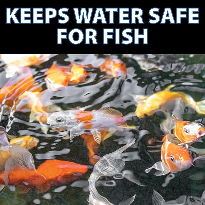 CrystalClear Vanish Plus Small Pond & Water Garden Dechlorinator, 1 Gallon | Removes heavy metal, ammonia, chlorine & chloramine for safer water in ponds and water gardens