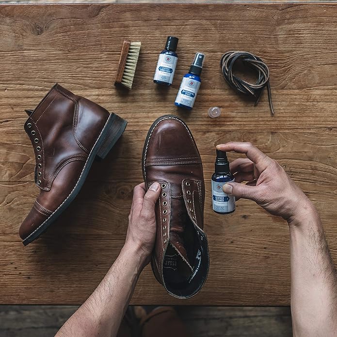 Cobbler's Choice Shoe Care Travel Kit - Travel Friendly Shoe Care Kit, Clean Ingredients, Effective Results!